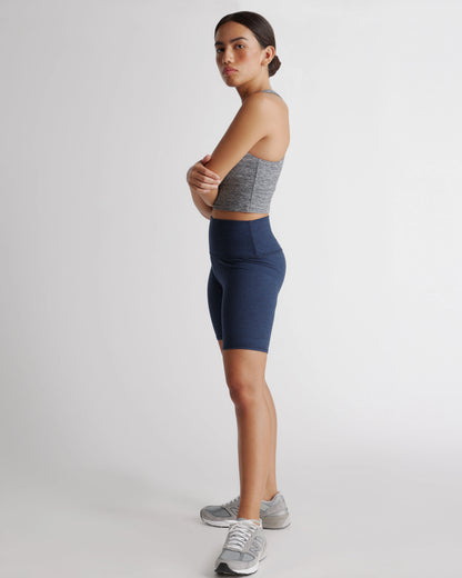 Ultra-Soft Bike Short - XS / Heather Espresso