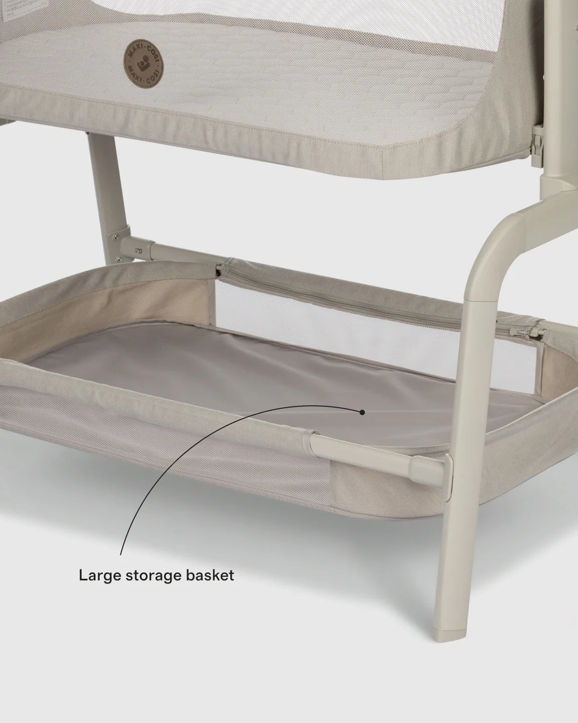 Iora Bedside Bassinet by Maxi-Cosi - One Size / Classic Oat