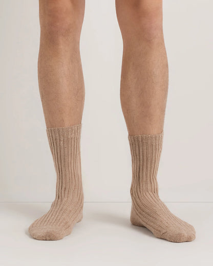 Cashmere Trouser Sock - XS/S / Ivory