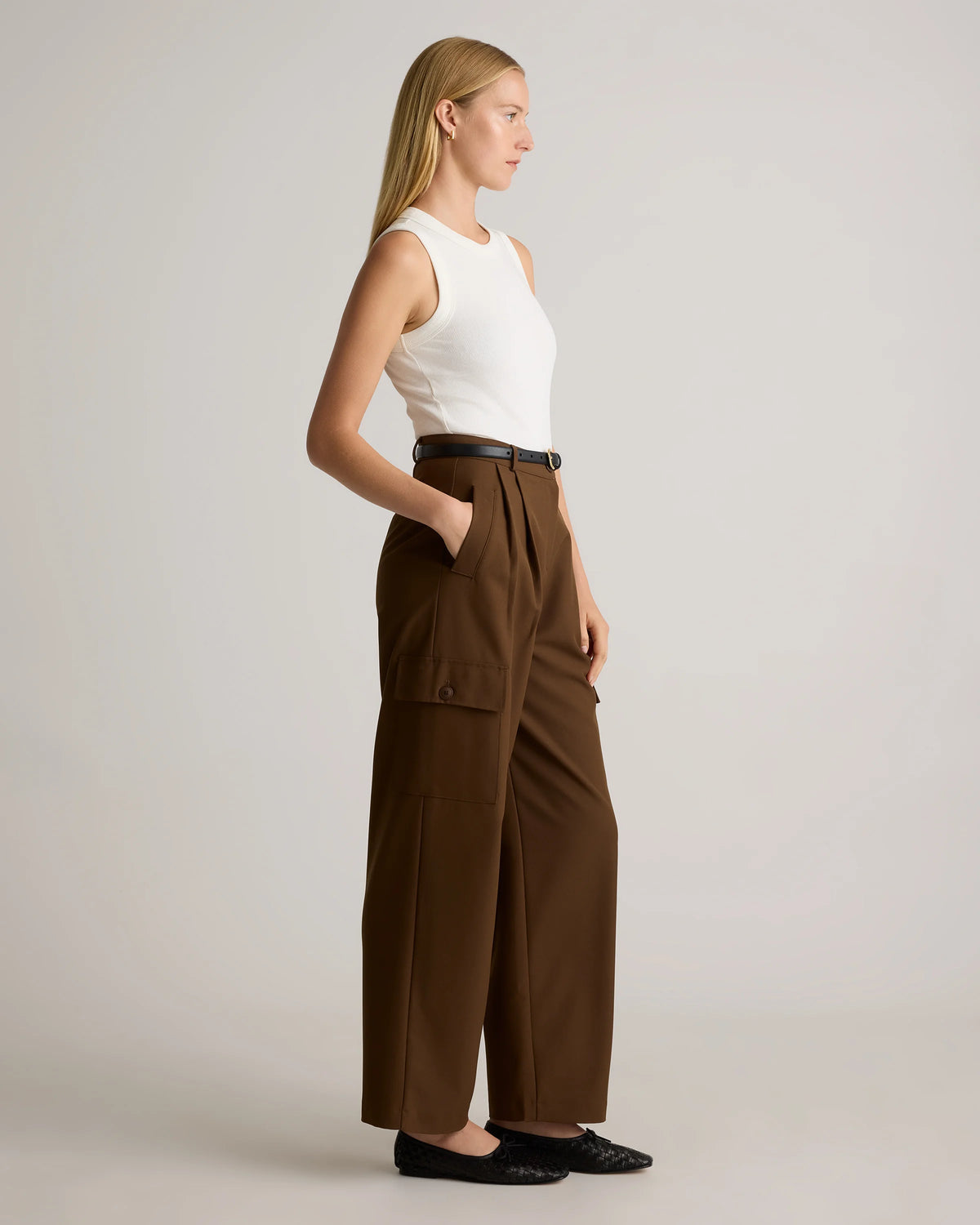 Organic Cotton Micro-Rib Cropped Cutaway Tank (3-Pack) - XS / Buttermilk White