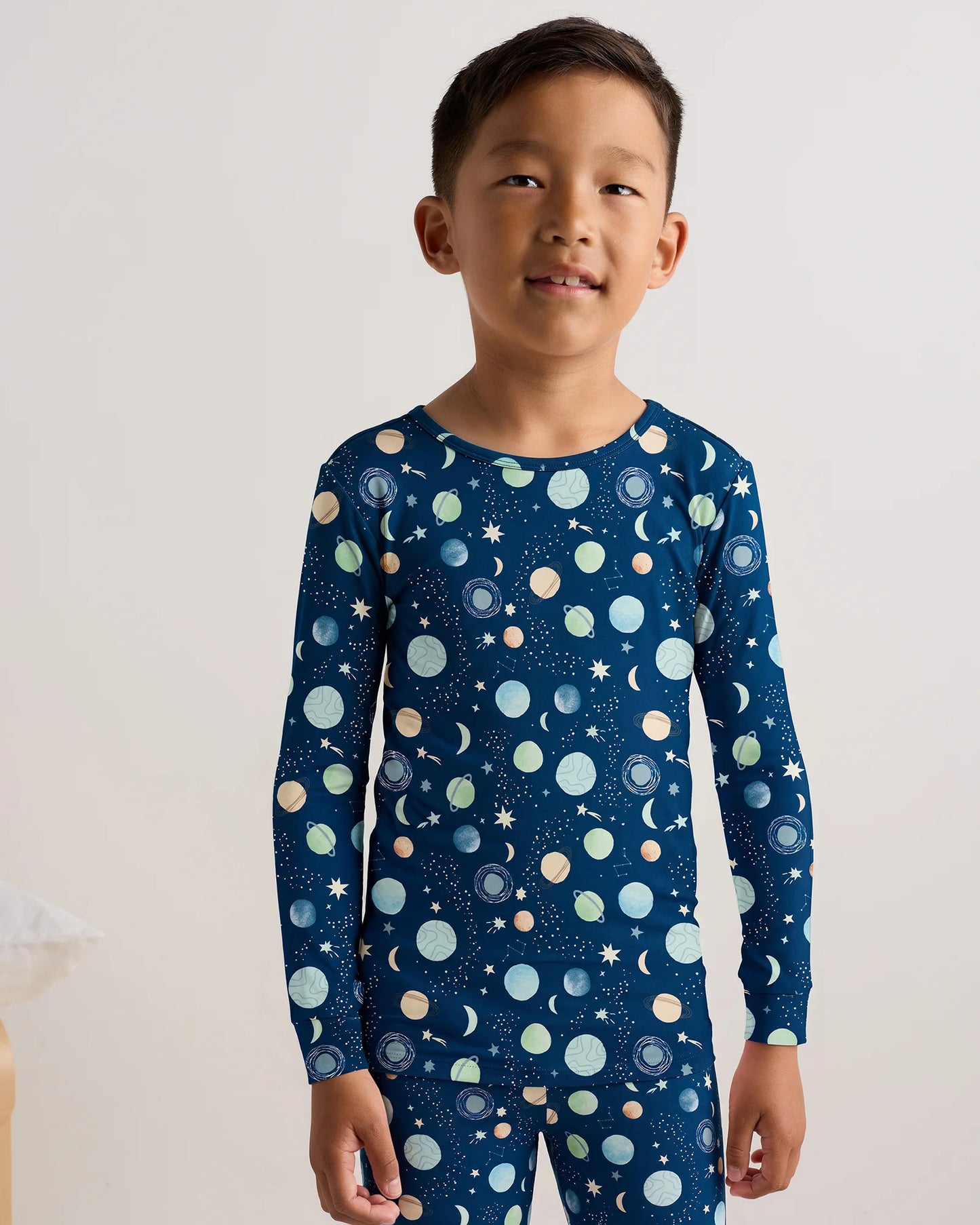 Bamboo Long Sleeve and Pant Pajama Set - 6 / Wildflower Dreams