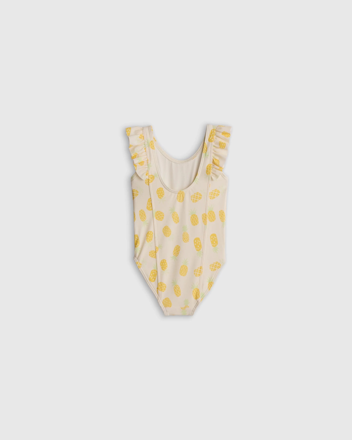 Ruffle One Piece Swimsuit - 0-3M / Pineapple