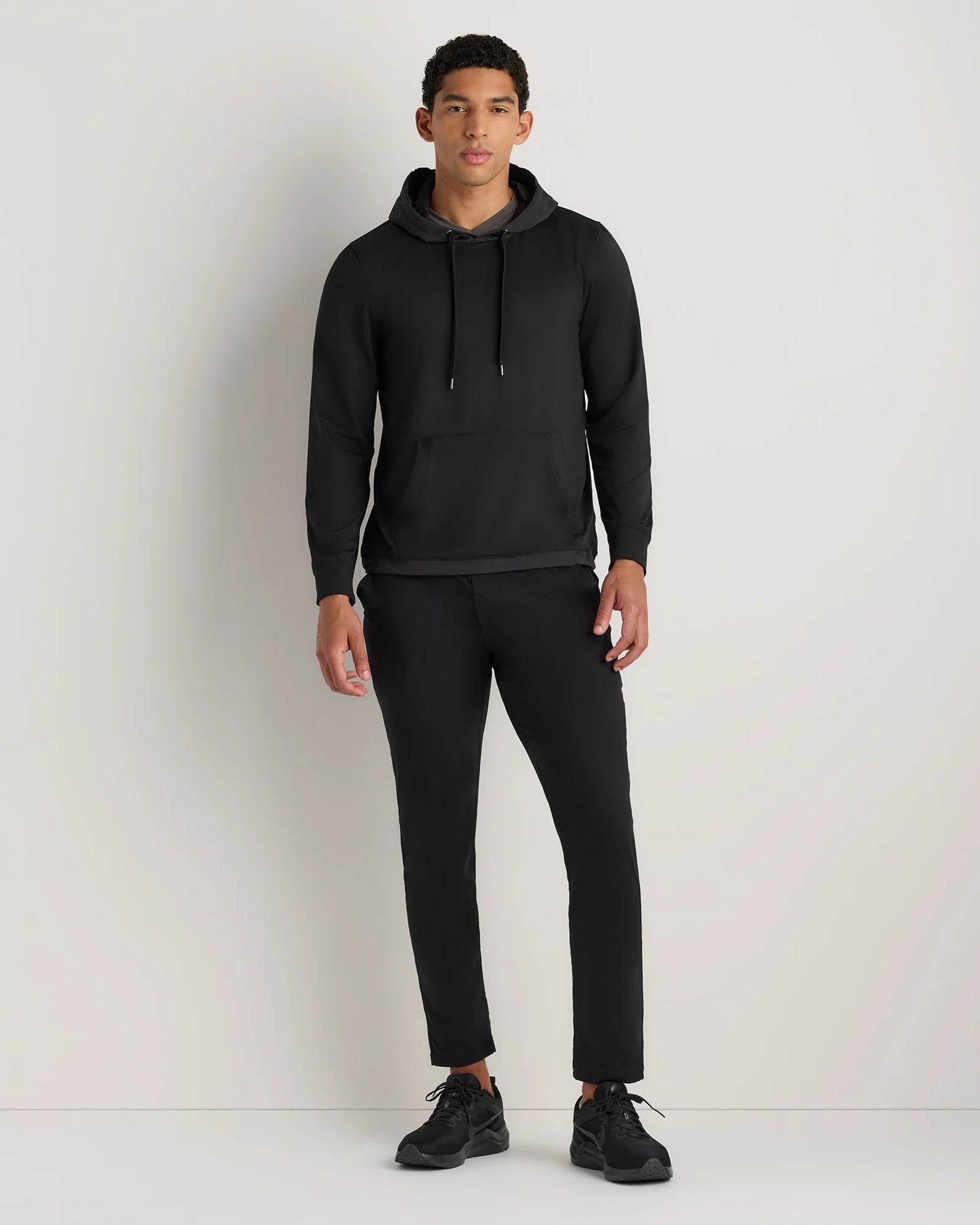 Flowknit Performance Hybrid Pullover Hoodie - S / Heather Green