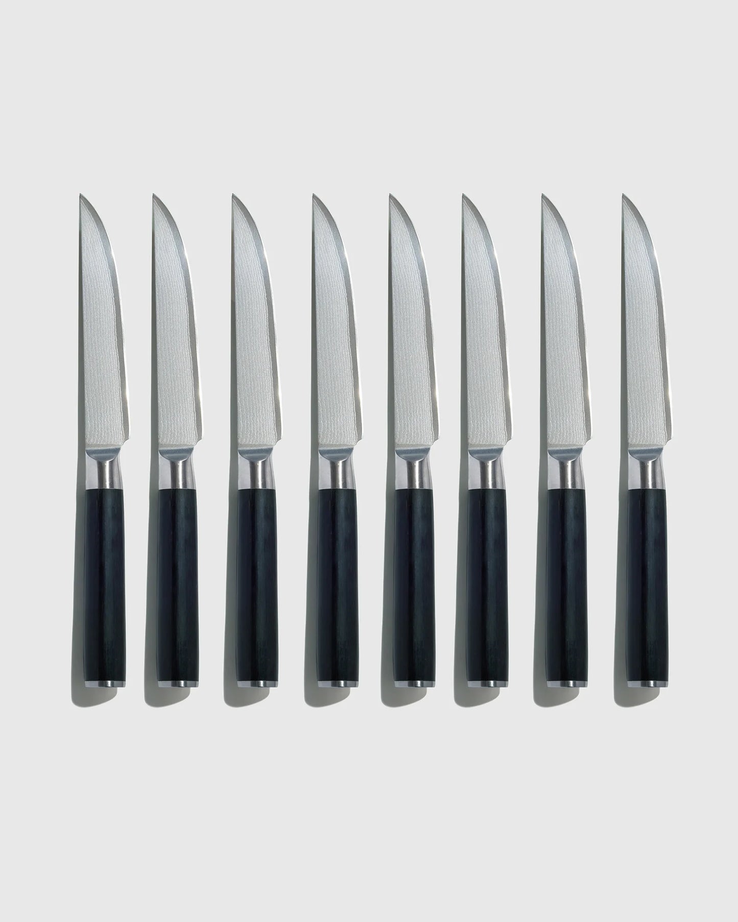 Essential Japanese Damascus Steel Steak Knife Set - One Size / No Color