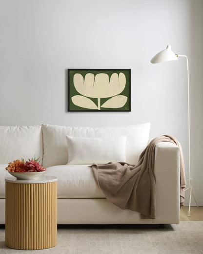 Tulip in Full by Marco Marella - 17.25"x25.25" / White