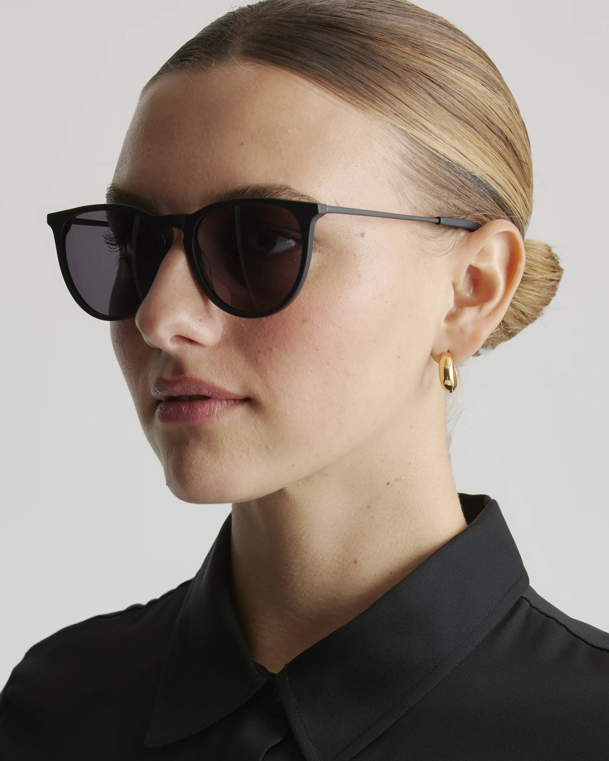 Emily Polarized Acetate Sunglasses - One Size / Tortoise with Brown lens