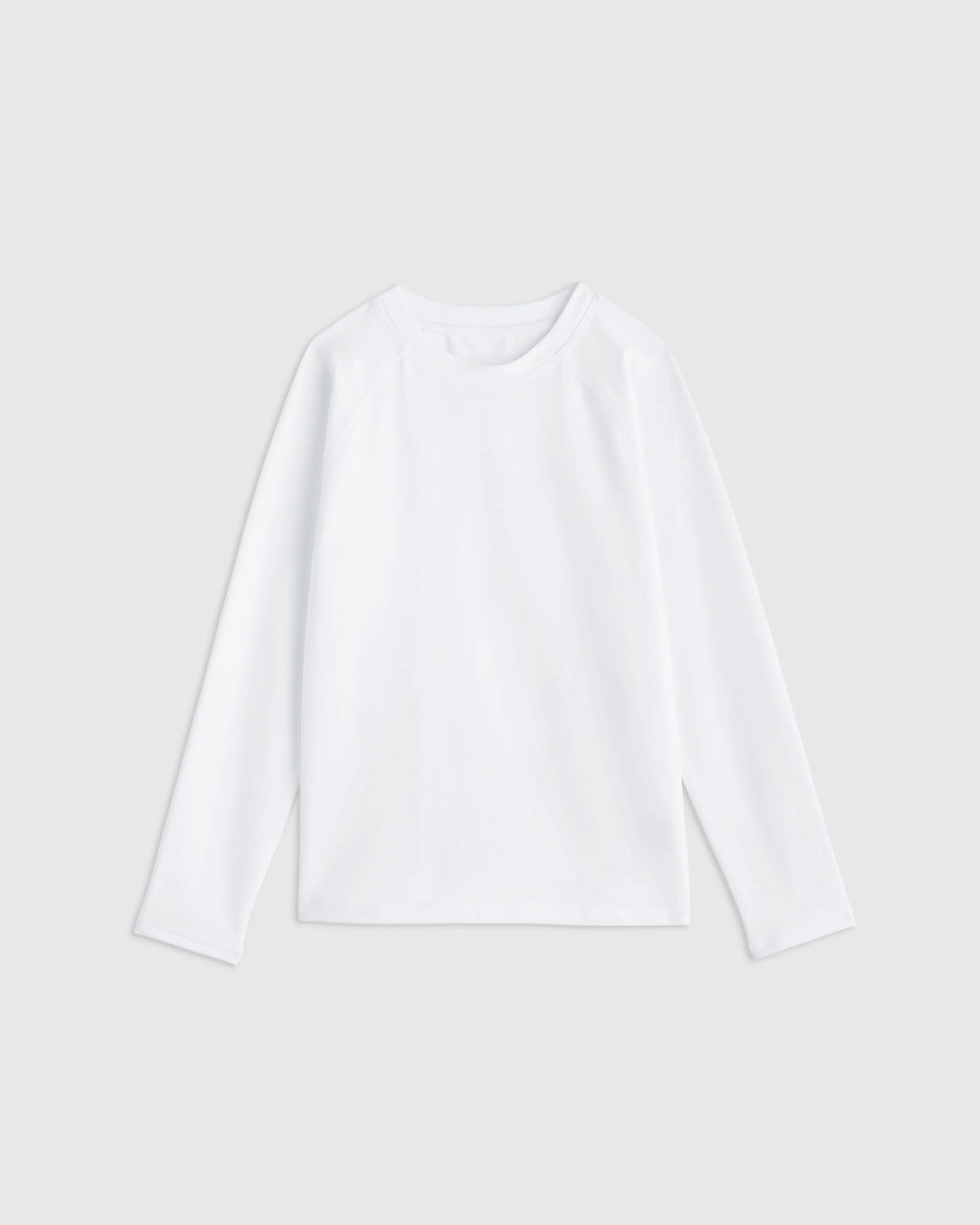 Long Sleeve Raglan Rash Guard - 6 / Island Aqua