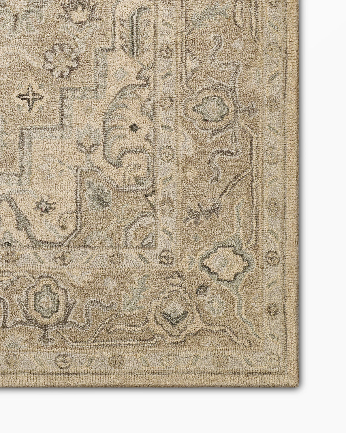 Albany Hand-Tufted Rug - 5' x 8' / Light Blue