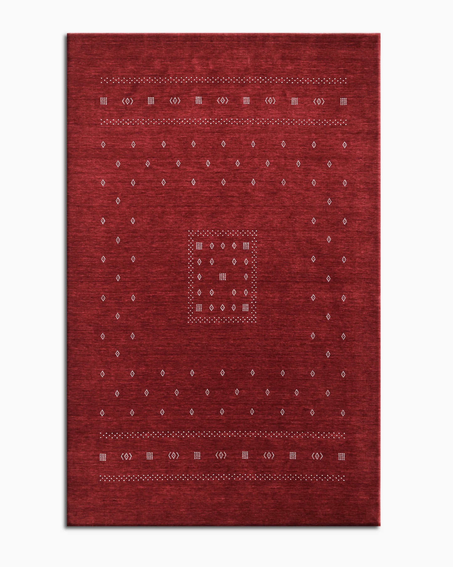 Dakota Hand-Loomed Wool Rug - 4' x 6' / Ivory