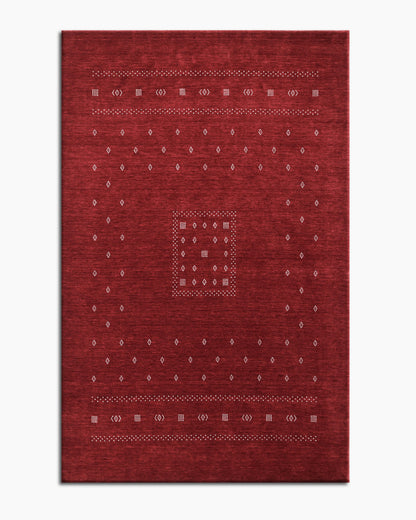 Dakota Hand-Loomed Wool Rug - 4' x 6' / Ivory