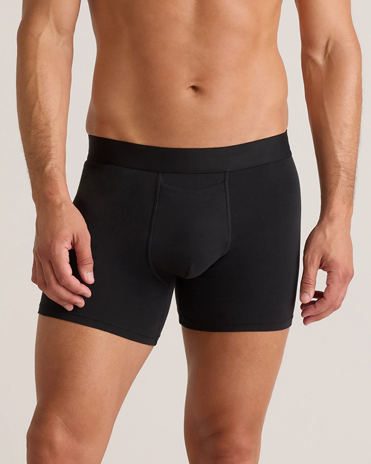 Organic Cotton 4'' Trunk (3-pack) - XS / Light Grey