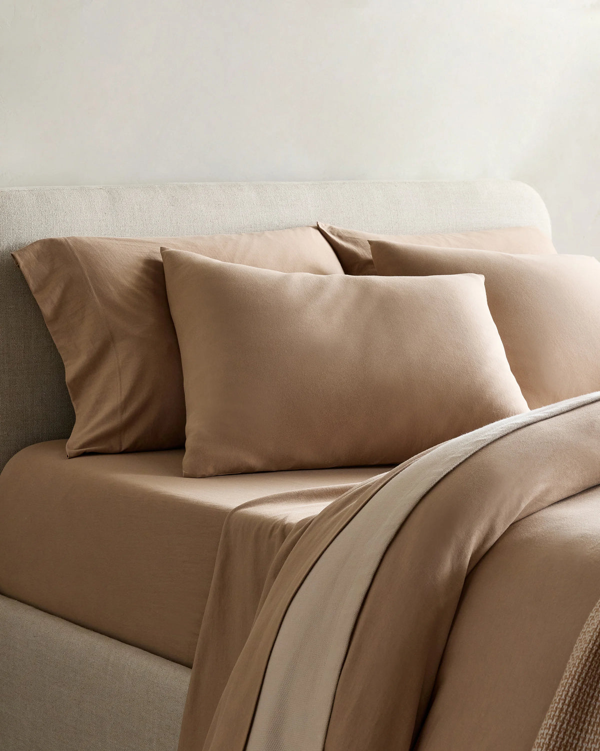 Organic Jersey Sham Set - Standard / Heather Grey