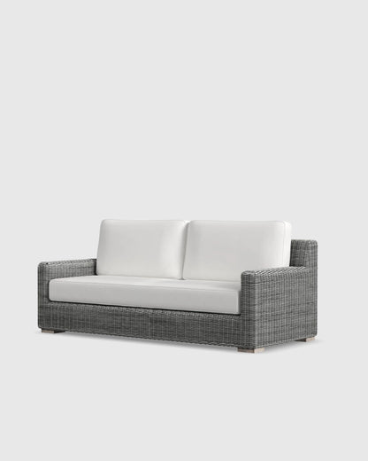 Classic All-Weather Wicker Outdoor Sofa - 86" / Natural Weave