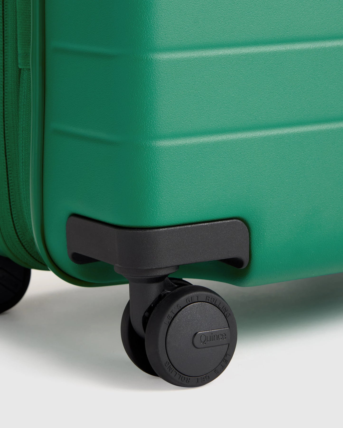 Expandable Carry-On Suitcase - One Size / Dark Green