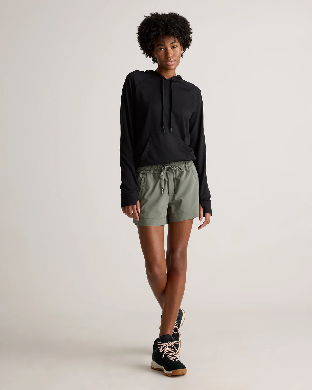 Micro Ripstop Mid-Rise Hike Shorts - XS / Heritage Olive