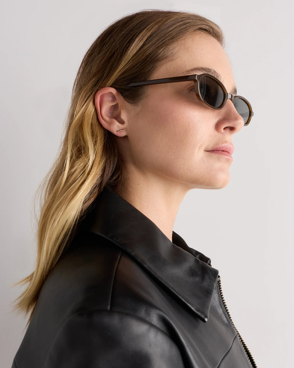 Hydra Polarized Acetate Sunglasses - One Size / Black with Green lens