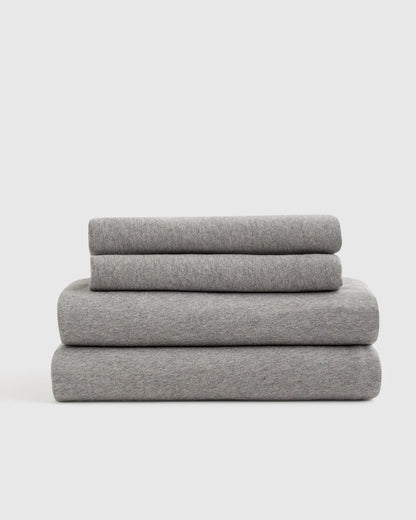 Organic Jersey Sheet Set - Twin / Light Blue