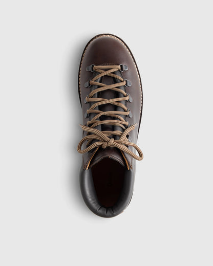Crafted Leather Waterproof Hiking Boot - 7 / Burnt Timber