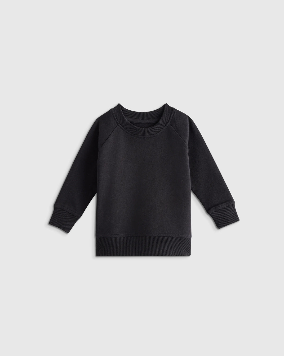 Organic Cotton French Terry Crew Neck Sweatshirt - 3-6M / Blue Stars