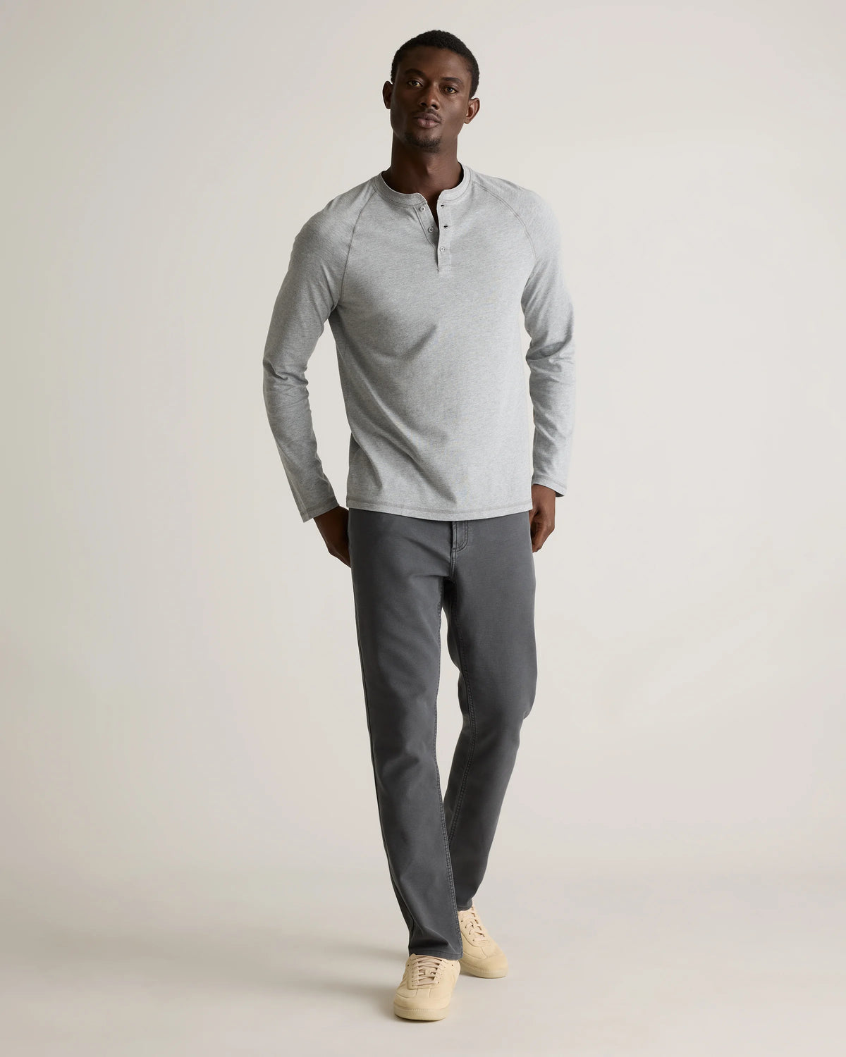 French Terry 5-Pocket Pants - Slim - 30X30 / Bayberry Olive