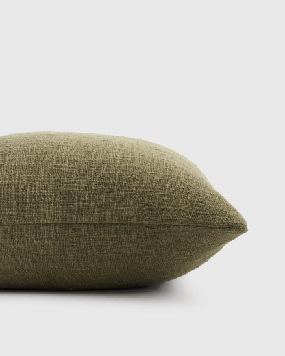Cotton Slub Pillow Cover - 20x20 / Terracotta