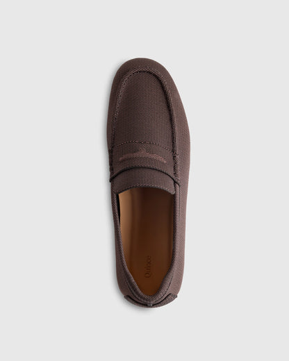 Recycled Knit Driving Loafer - 7 / Wheat