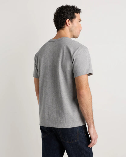 100% Organic Cotton Heavyweight Tee - XS / Natural
