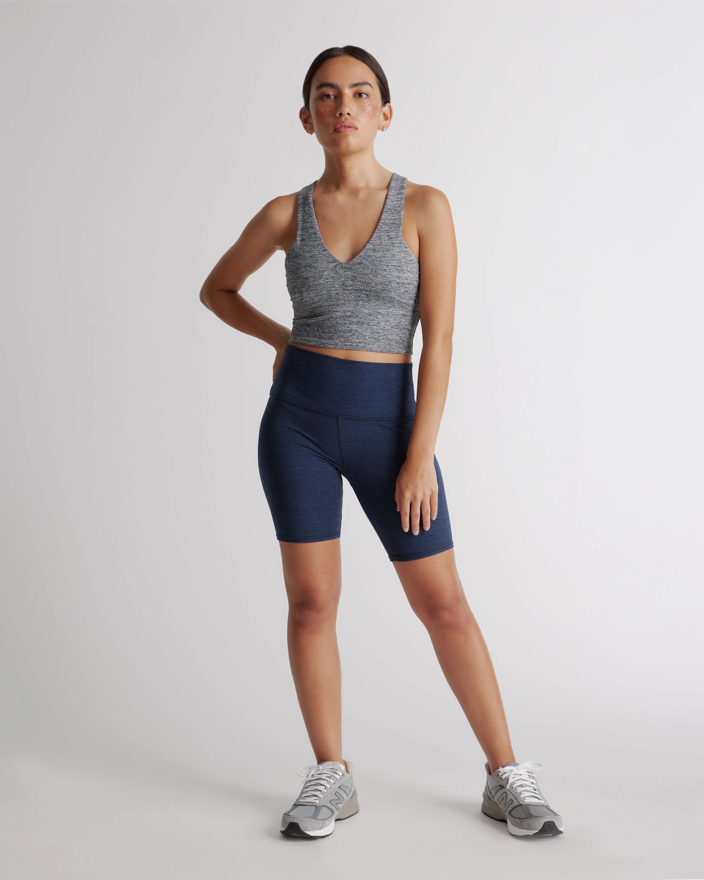 Ultra-Soft Bike Short - XS / Heather Espresso