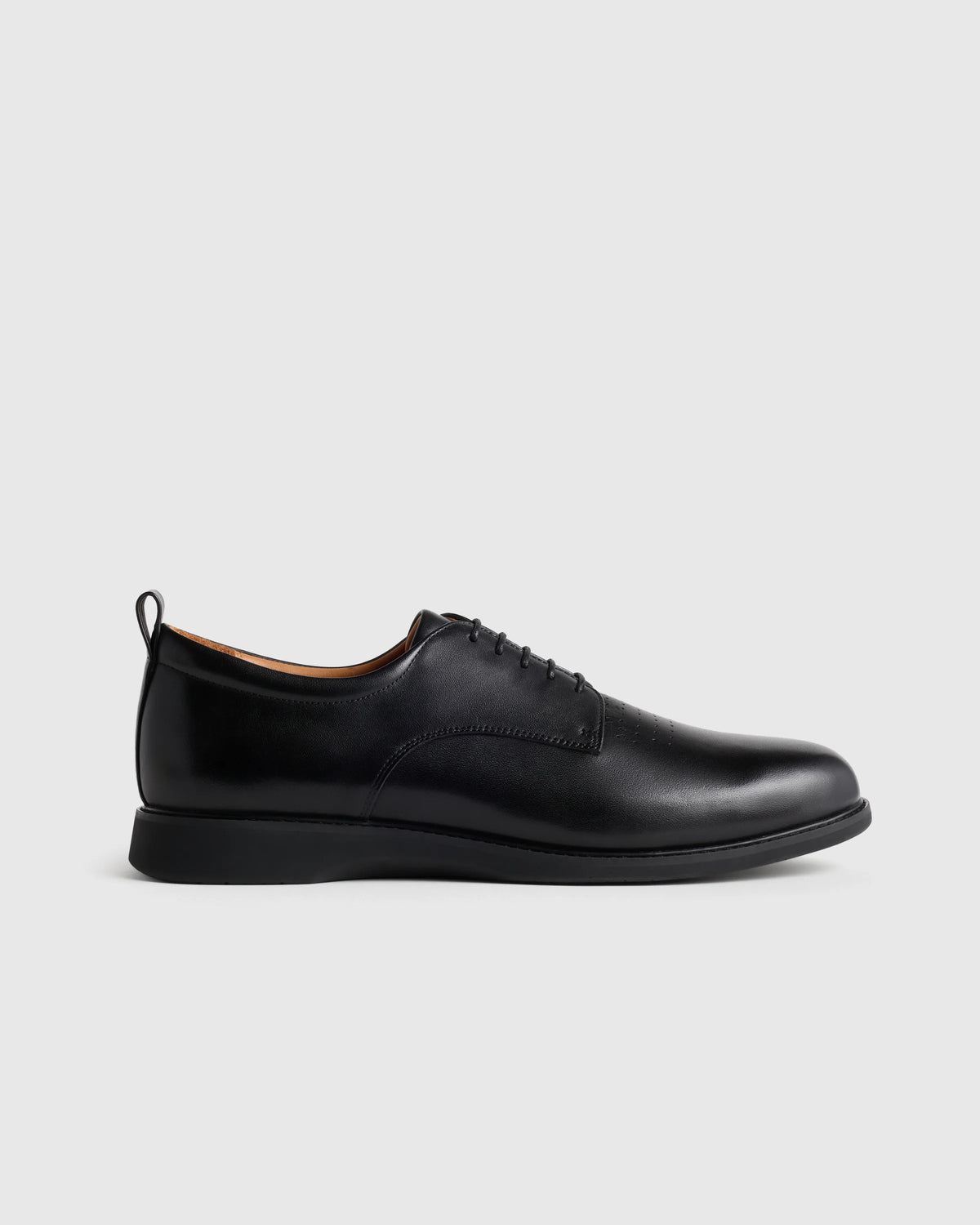 Hybrid Italian Leather Derby - 7 / Black