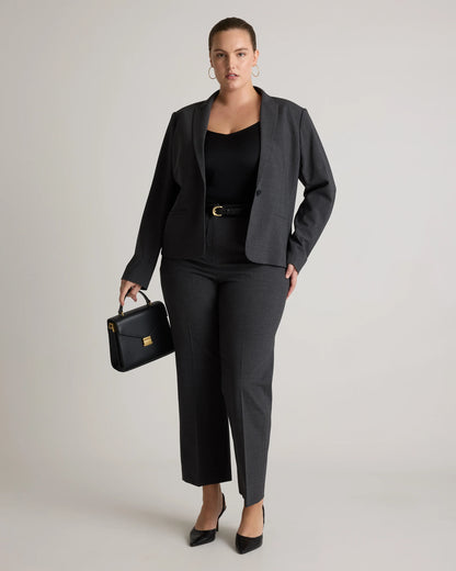 Italian Wool Tailored Blazer - XS / Navy