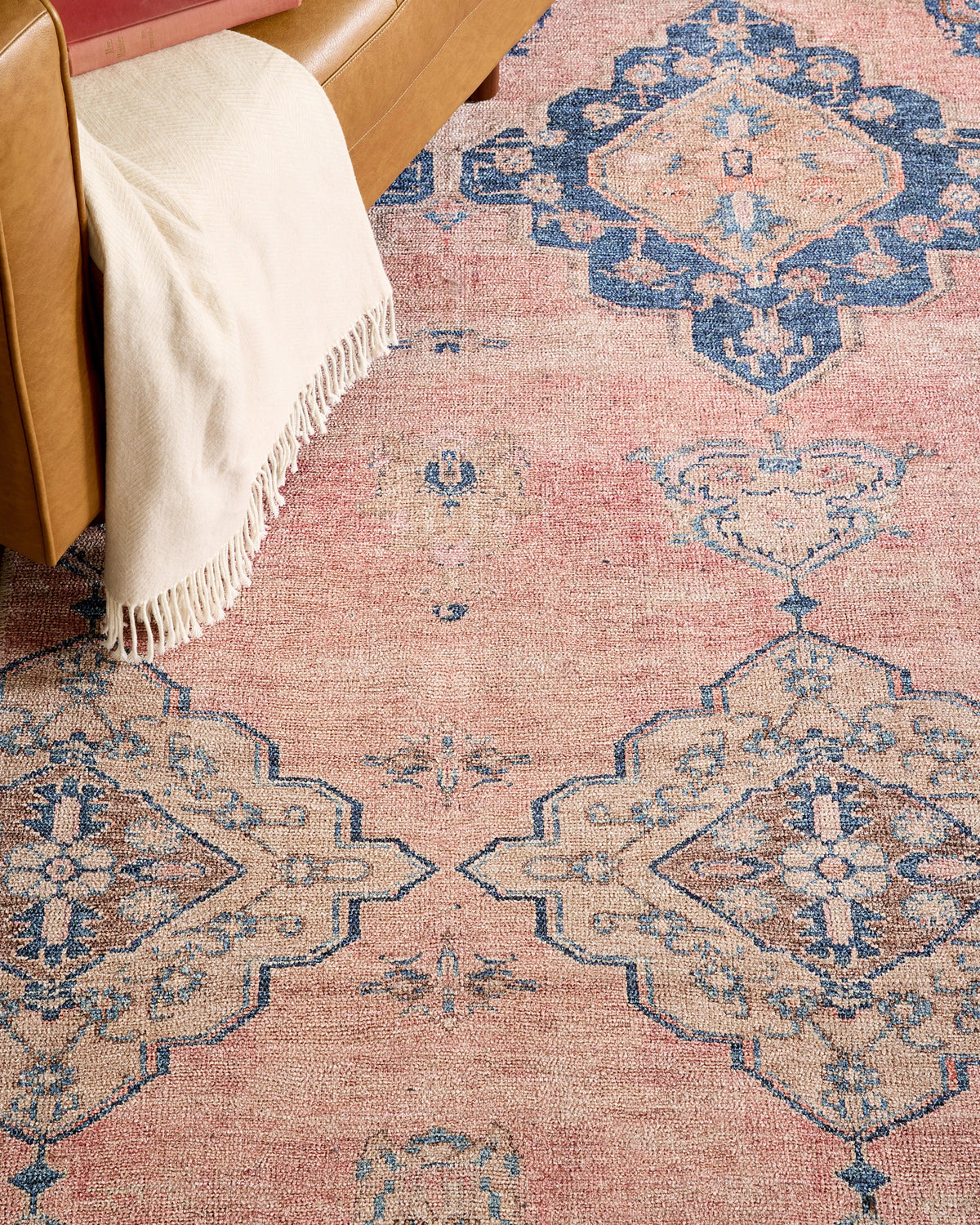 Lola Performance Rug - 3'9" X 6' / Pink