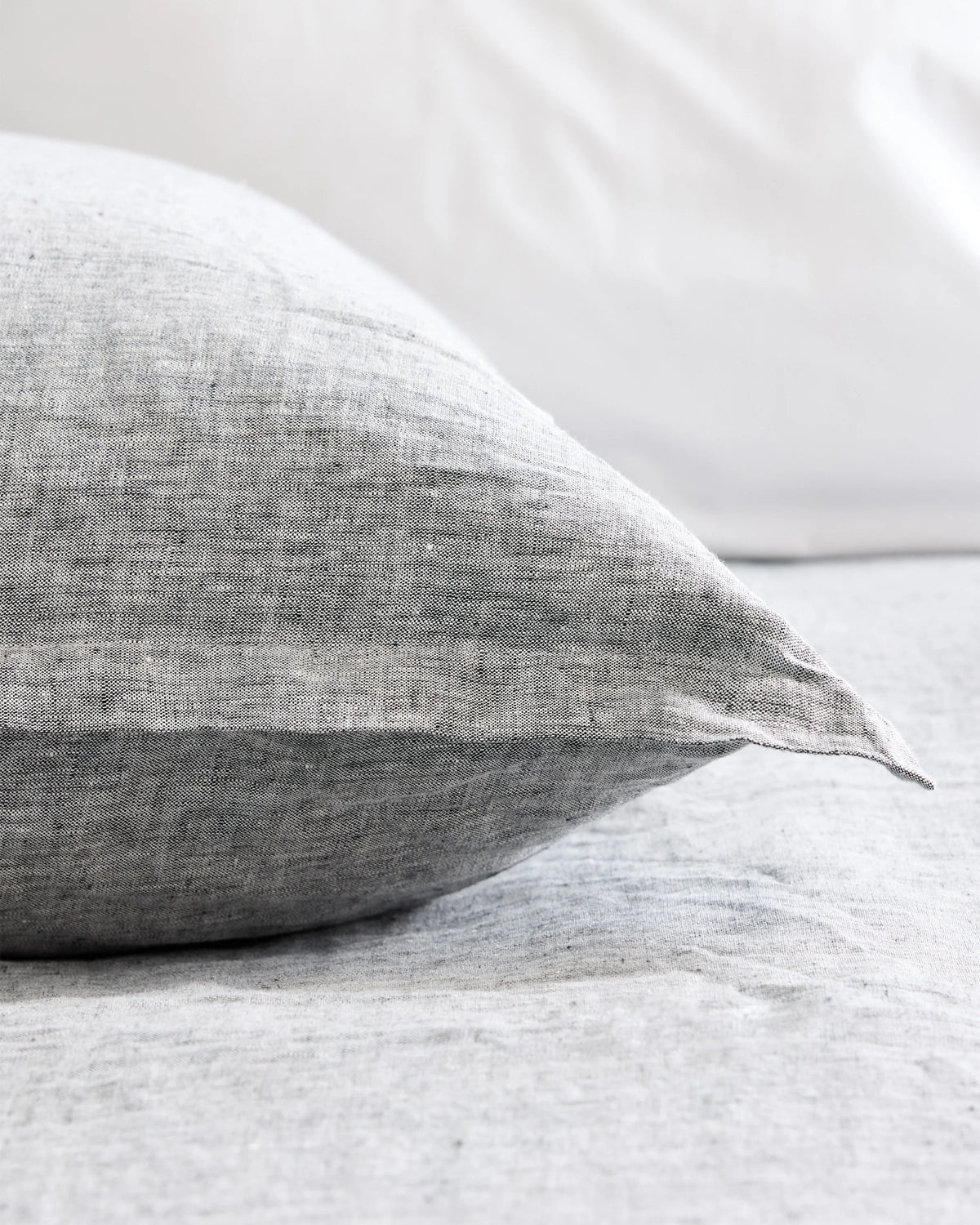 European Linen Chambray Euro Sham - Euro / Natural