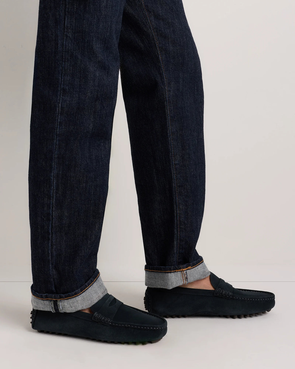 Essential Suede Driving Loafer - 7 / Dune