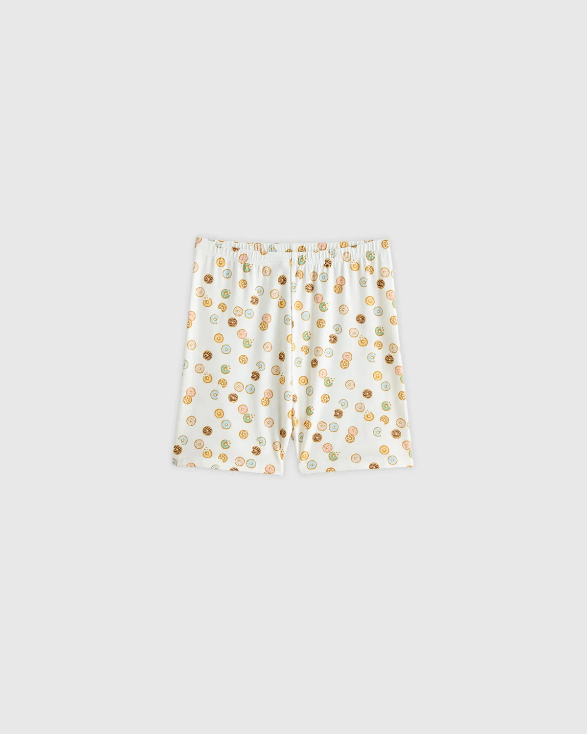 Bamboo Short Sleeve and Shorts Pajama Set - 6 / Lavender Hearts