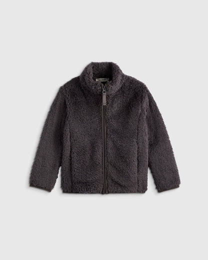 Recycled Sherpa Fleece Jacket - 2T / Ivory