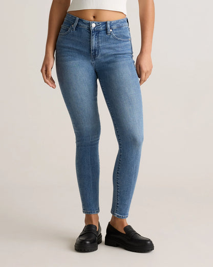 Bella Stretch Skinny Jeans - 24 / Seaside Blue