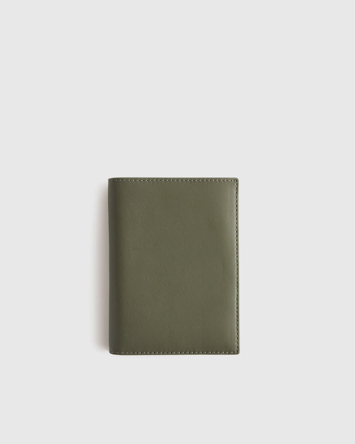Nappa Leather RFID Blocking Passport Holder - One Size / Cherry Red