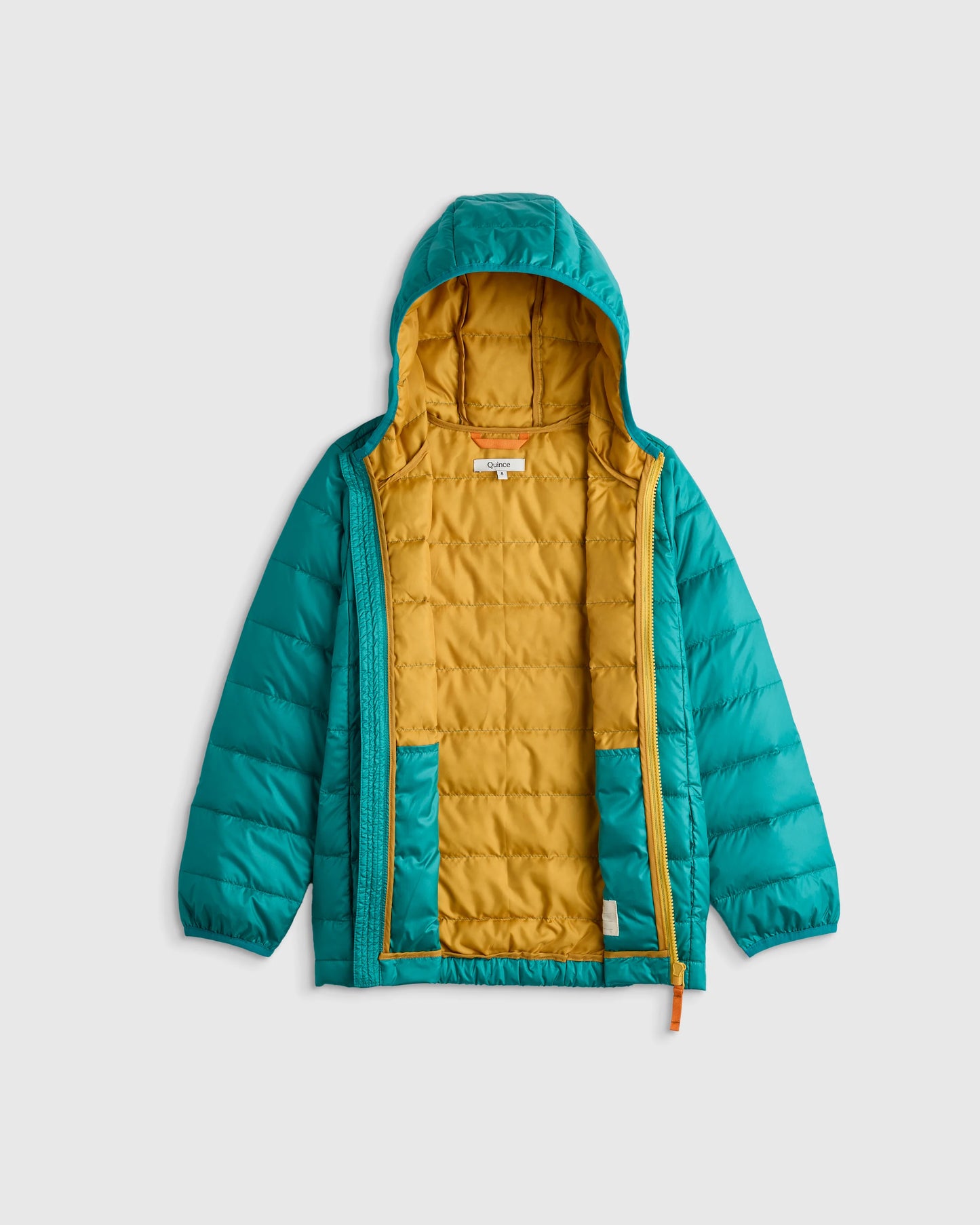 Lightweight Down Hooded Puffer Jacket - 6 / Blue Moon