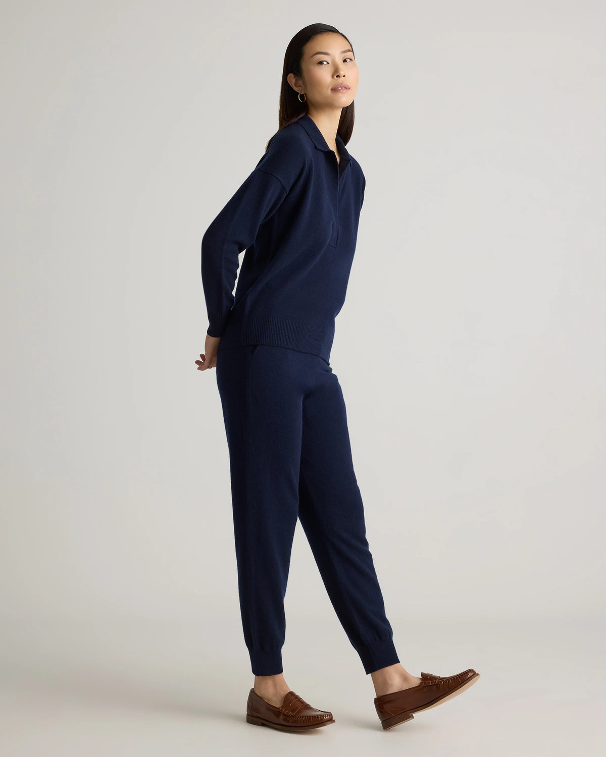 Mongolian Cashmere Sweatpants - XS / Brown