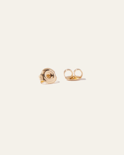 Flat Hoops - One Size / Gold Vermeil