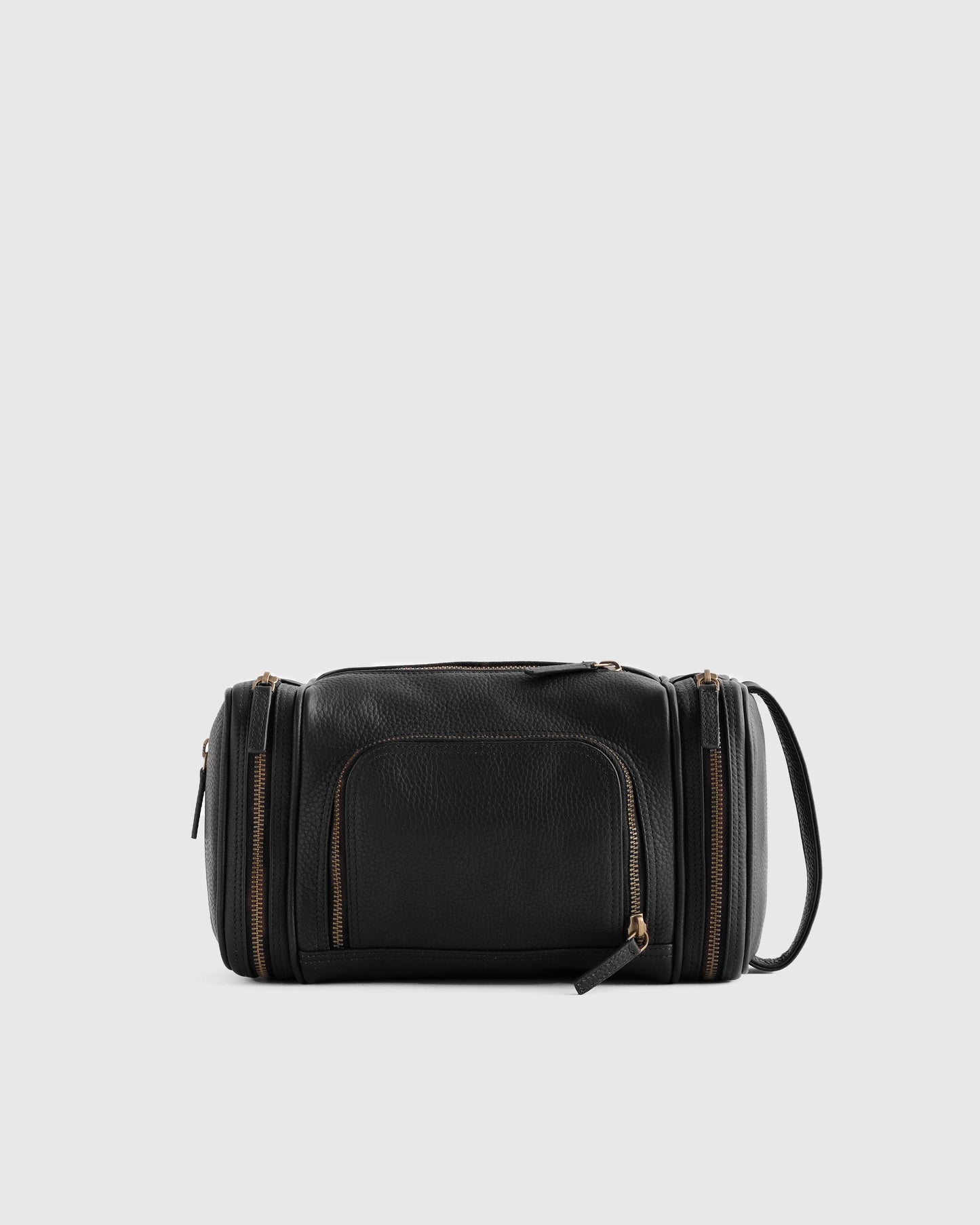 Nappa Leather Toiletry Bag - One Size / Black