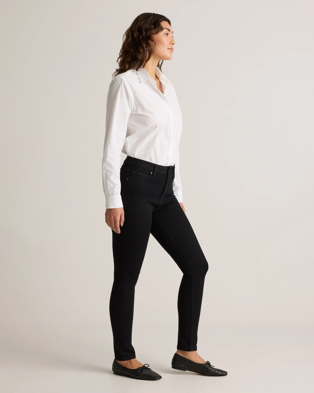Bella Stretch Skinny Jeans - 24 / Black
