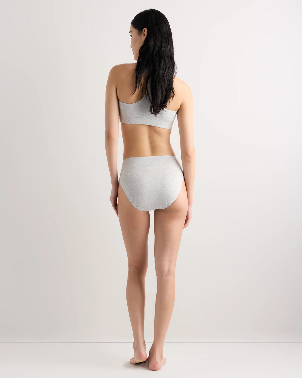 Organic Cotton High-Waisted Brief (6-Pack) - XS / Sand