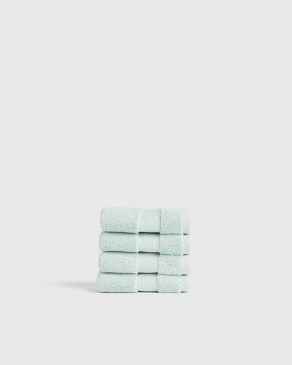 Turkish Ultra Plush Washcloth (Set of 4) - One Size / Mineral