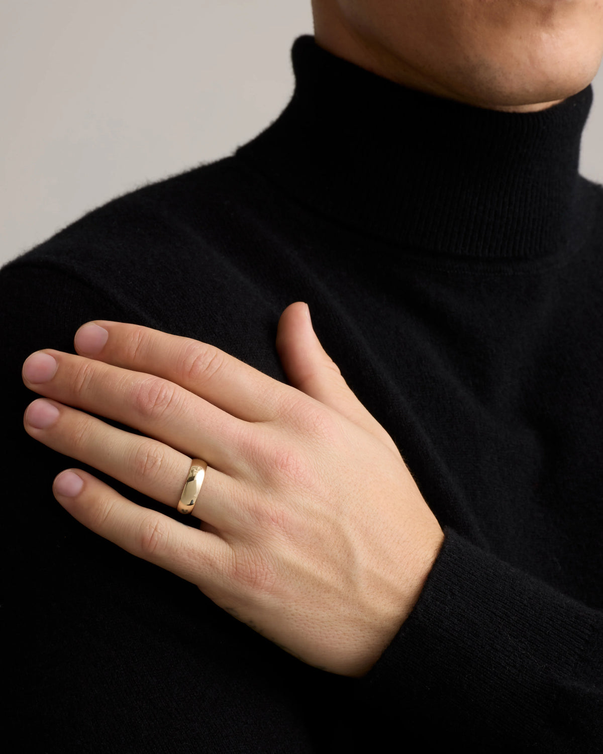Low Dome Band - 6mm - 6 / Yellow Gold