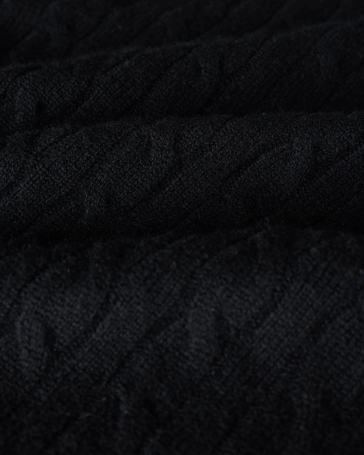Mongolian Cashmere Classic Cable Crewneck Sweater - S / Teak