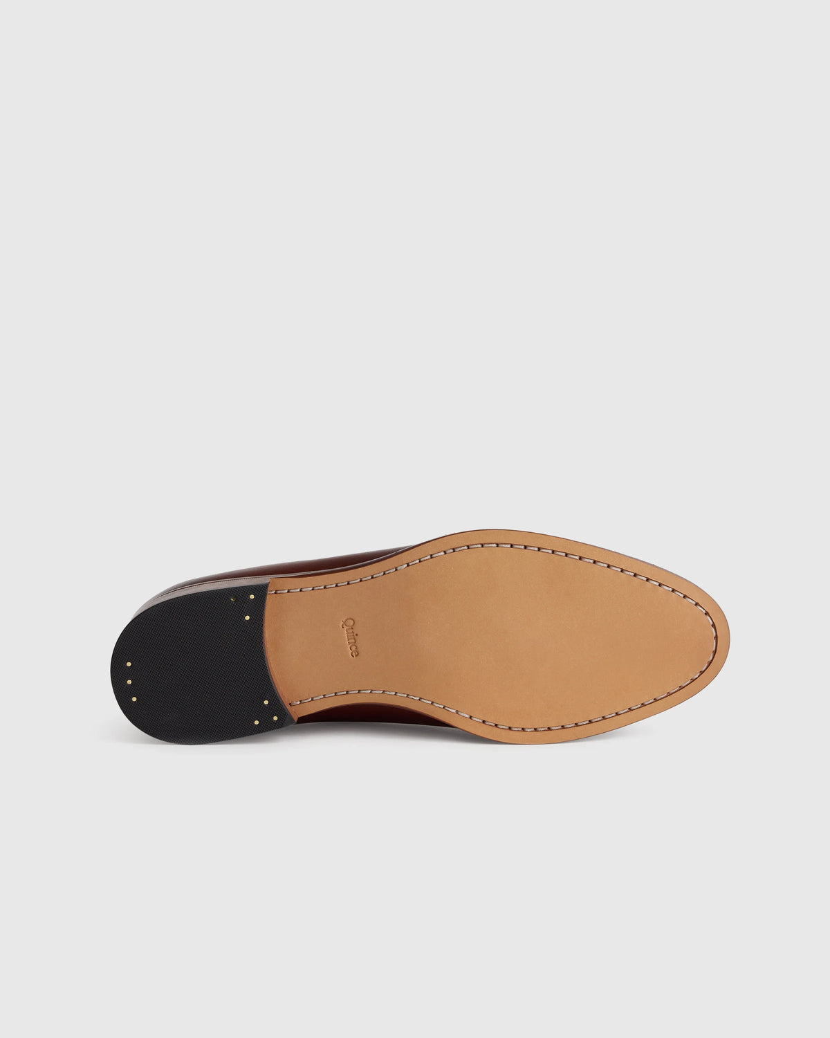 Calfskin Leather Plain Toe Oxford - 7 / Black