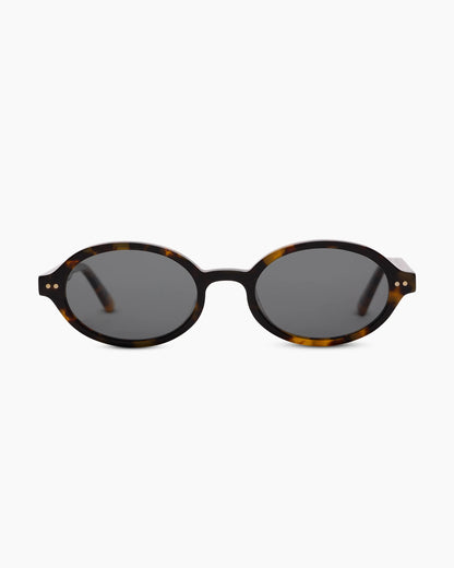 Mallorca Polarized Acetate Sunglasses - One Size / Black with Grey lens
