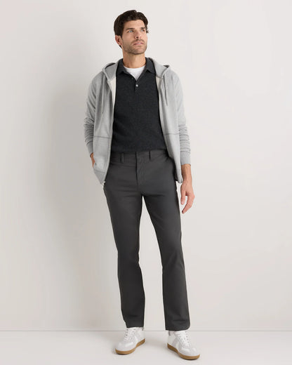 Organic Cotton Stretch Chino Pants - Straight - 30X30 / Stone