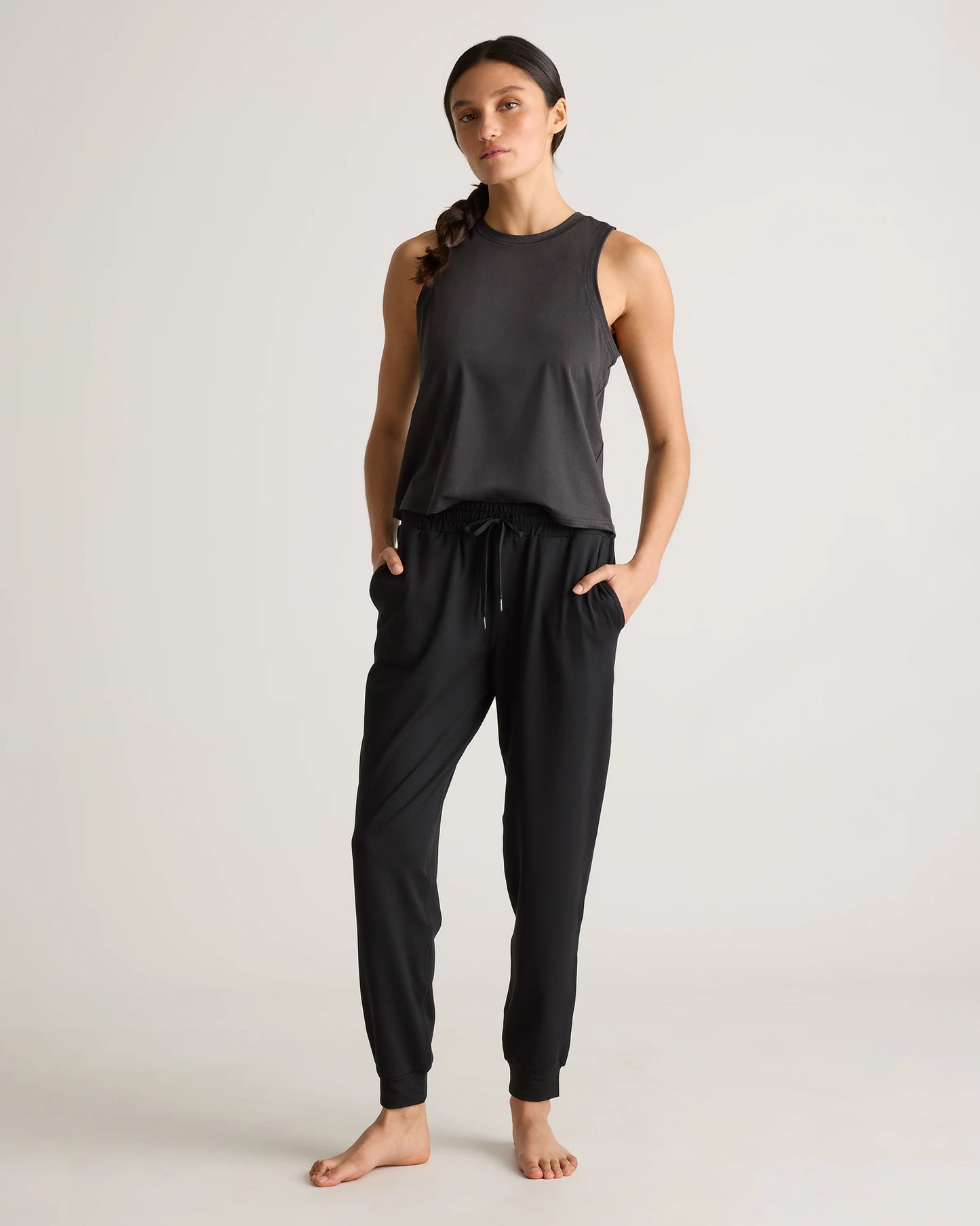 Flowknit Mid-Rise Joggers - XXL / Heather Grey